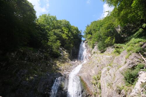 【令和6年8月22日(木)　巨大な秘瀑・赤岩滝へ！】秘滝トレッキング～赤岩滝～